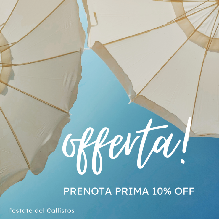 Offerta Prenota Prima! Questa estate spendi meno!