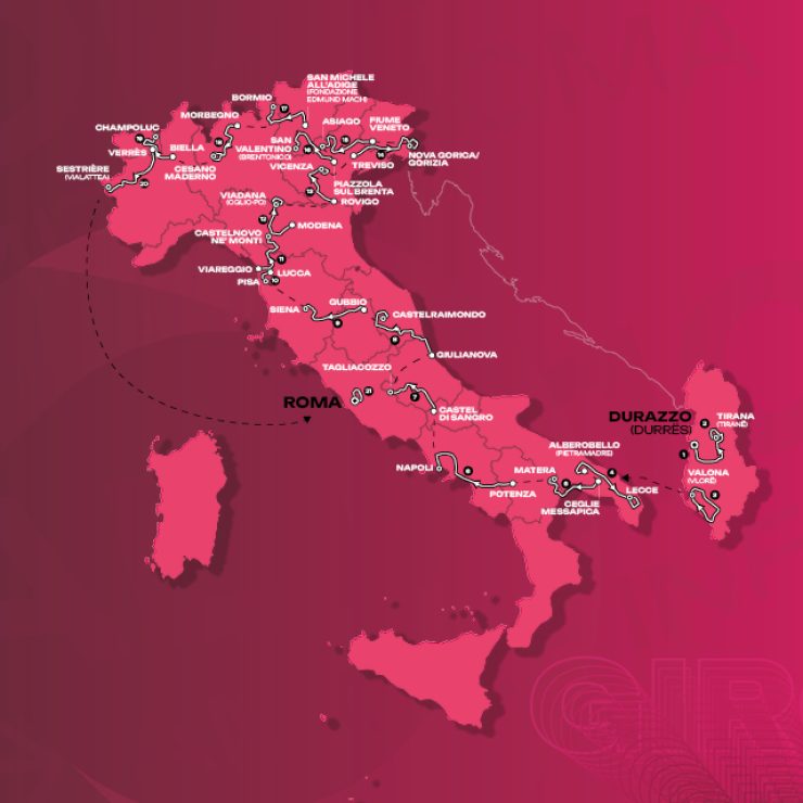 Il Giro d’Italia farà tappa nel Salento